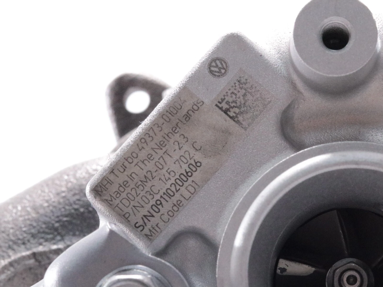Turbocharger for Audi A1, A3 - Seat Altea, Leon - Skoda Octavia - Volkswagen Golf, Jetta, Passat (2006-) 49373-01001 - Image 5
