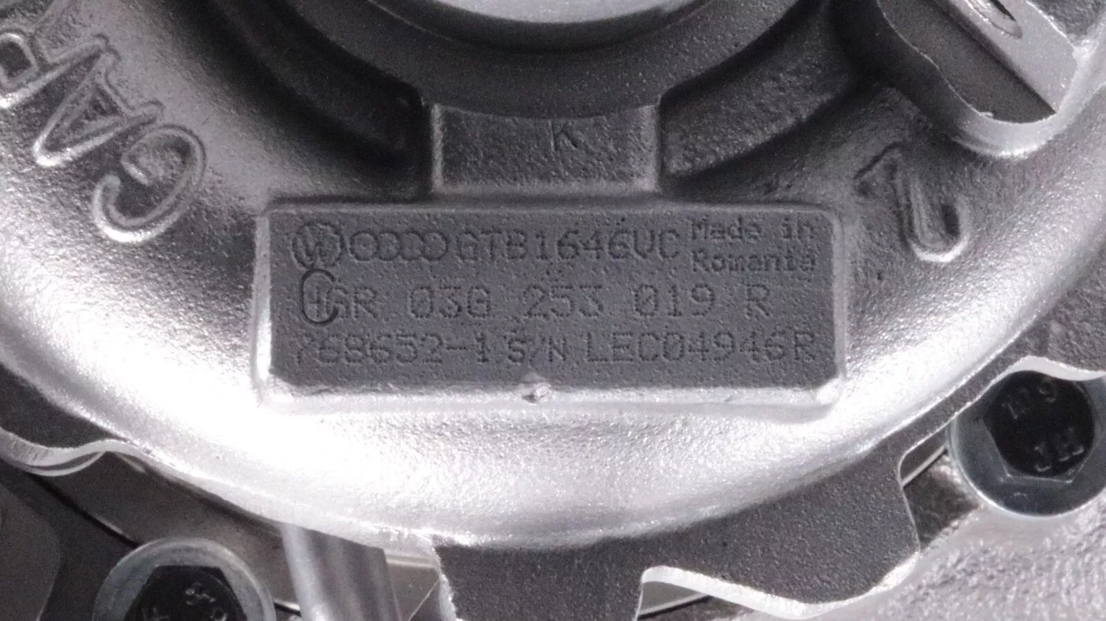 Turbocharger for Chrysler Sebring - Dodge Avenger, Caliber - Jeep Compass, Patriot - Mitsubishi Grandis, Lancer, Outlander (2005-) 768652 - Image 5