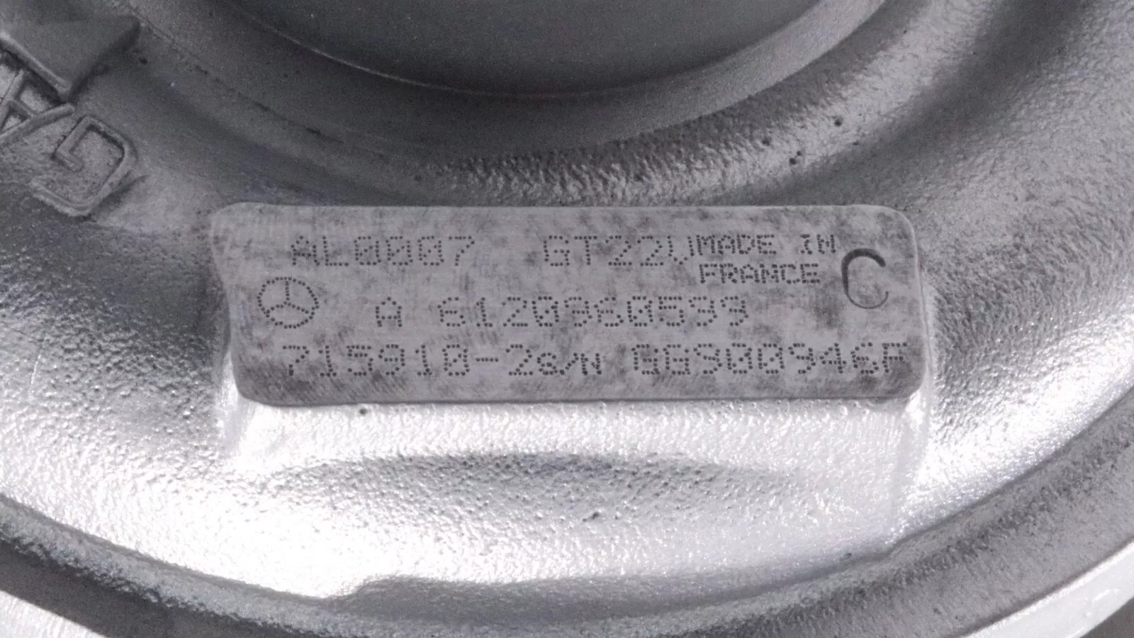 Turbocharger for Mercedes E-Class, M-Class 270 CDI (1999-05) 715910 - Image 5