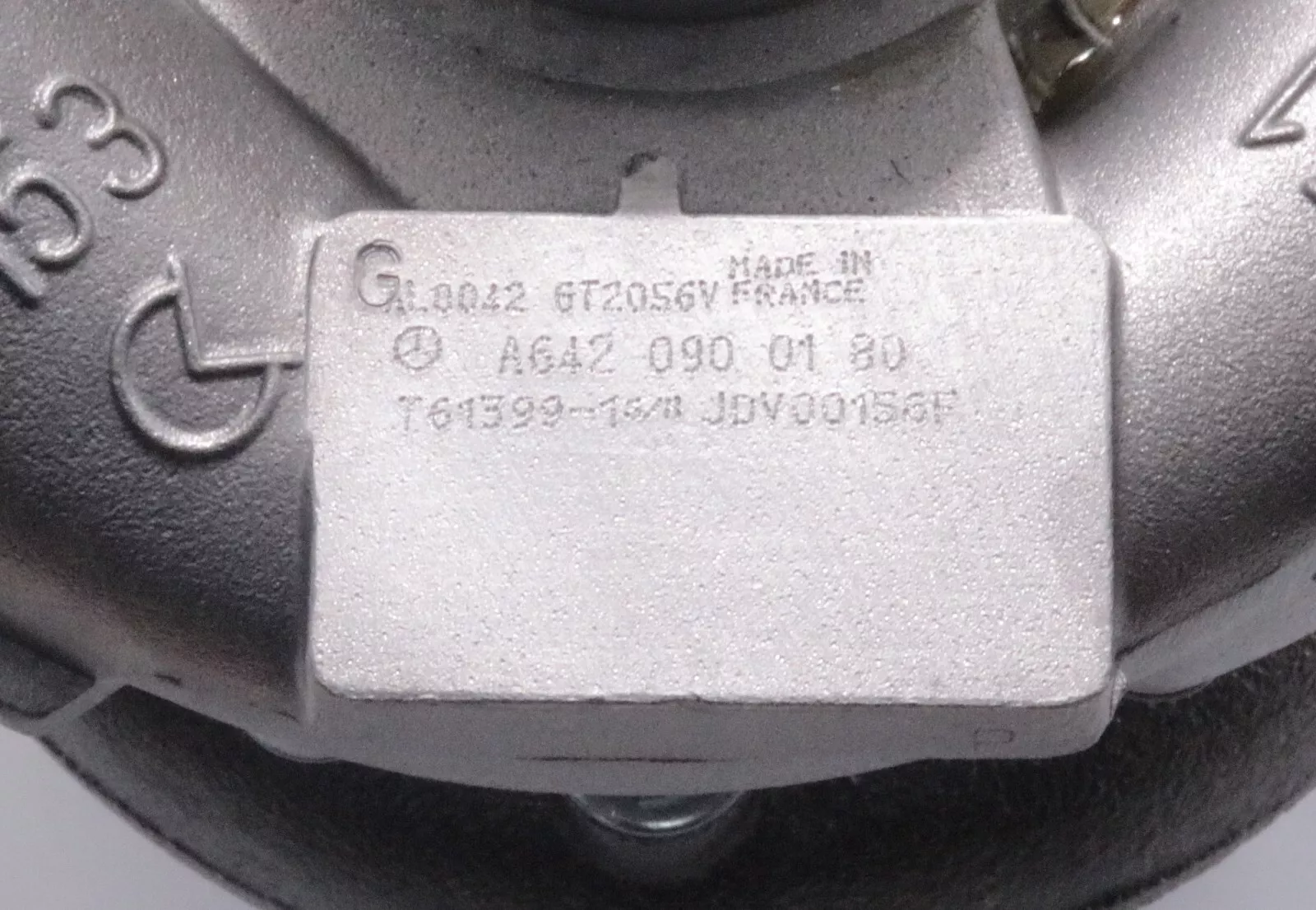 Turbocharger for Mercedes S-Class 320 CDI (W221) 235HP (2006-08) 761399 - Image 5