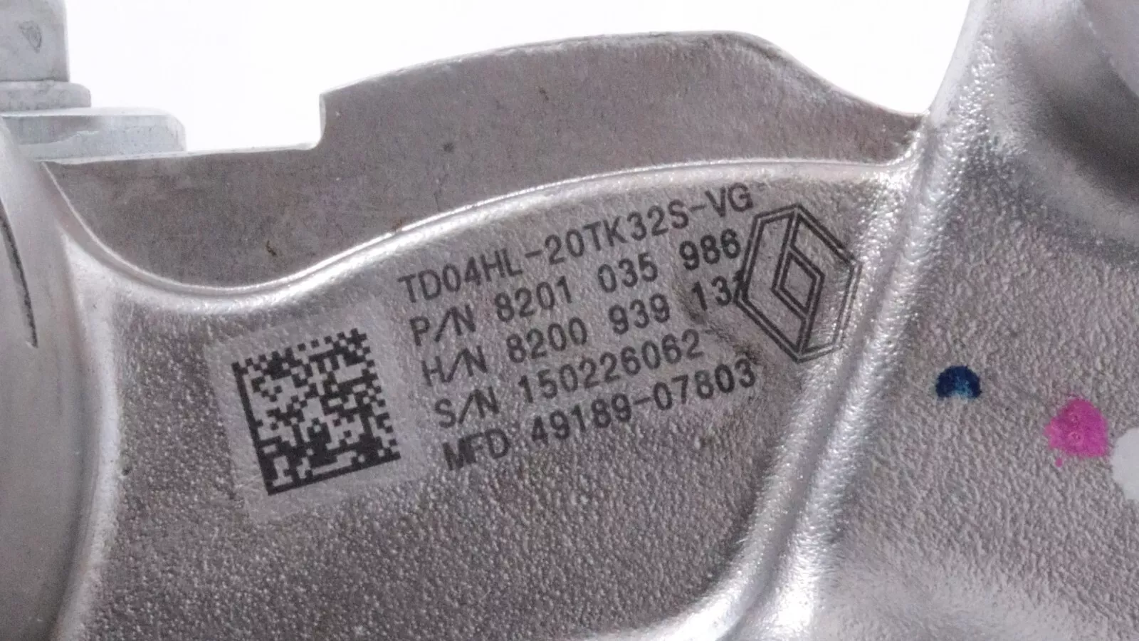 Turbocharger for Nissan Navara - Renault Laguna - Infiniti QX70 - 49189-07803 - Image 5