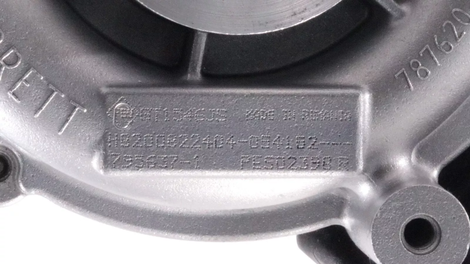 Turbocharger for Nissan NV400 - Vauxhall Movano - Renault Master 125HP (2010-) 795637 - Image 5