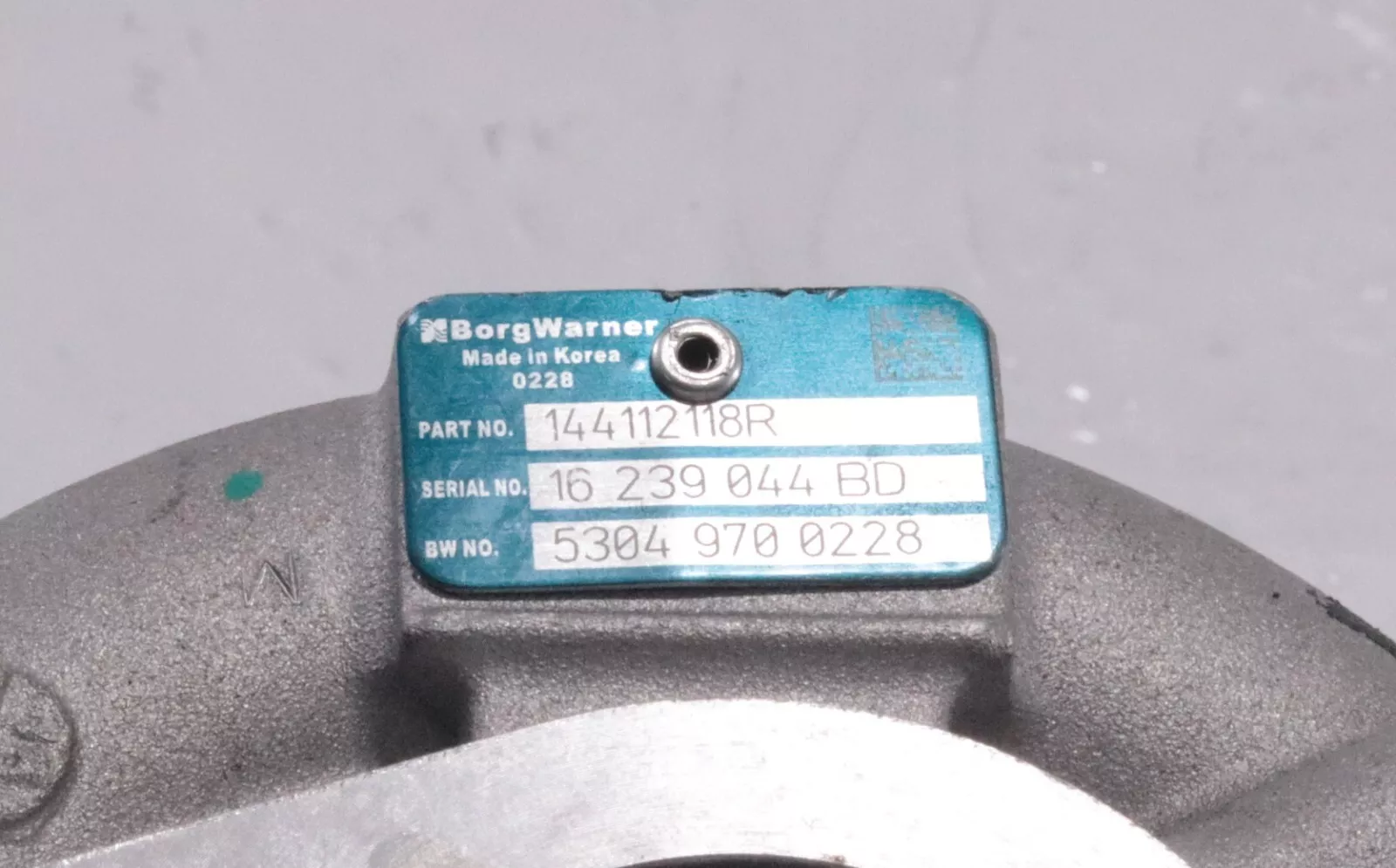Turbocharger for Nissan Tiida Vera 1.8P 220HP 164Kw 2015- *BRAND NEW* 5304 970 0228 - Image 5