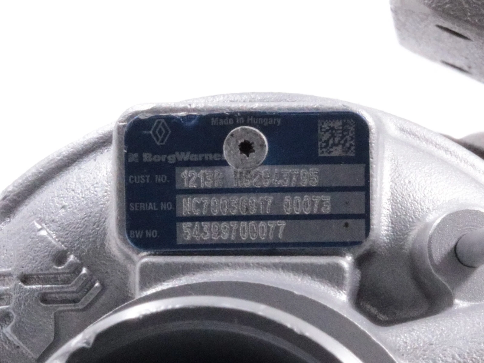 Turbocharger for Renault Megane III 1.4 TCe 130HP (2008-) 5439 970 0077 - Image 5