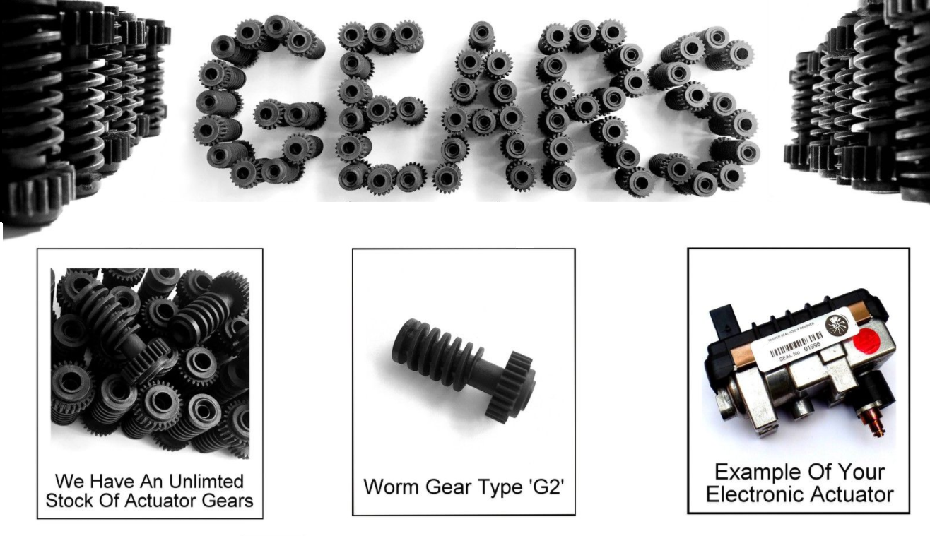 NEW HELLA Electronic Turbocharger Actuator Gear / Worm G2 - Motor Type - Image 2