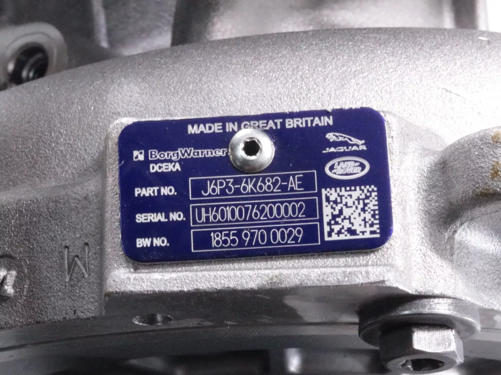 Turbocharger for Range Rover Velar *BRAND NEW* 1855 970 0029 - Image 5