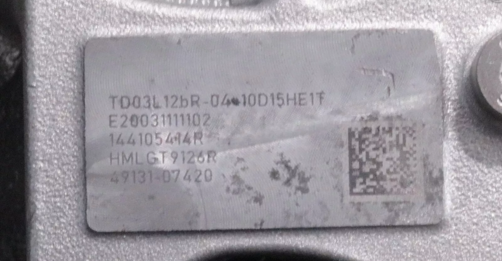Turbocharger 49131-07400 - Image 5