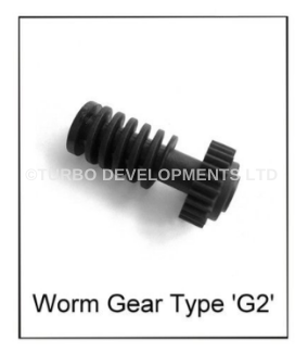 NEW HELLA Electronic Turbocharger Actuator Gear / Worm G2 - Motor Type