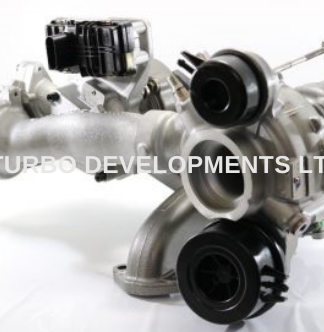 Twin Turbocharger for Jaguar / Land-Rover Range Rover - 1000 970 0131 - 1635 970 0006