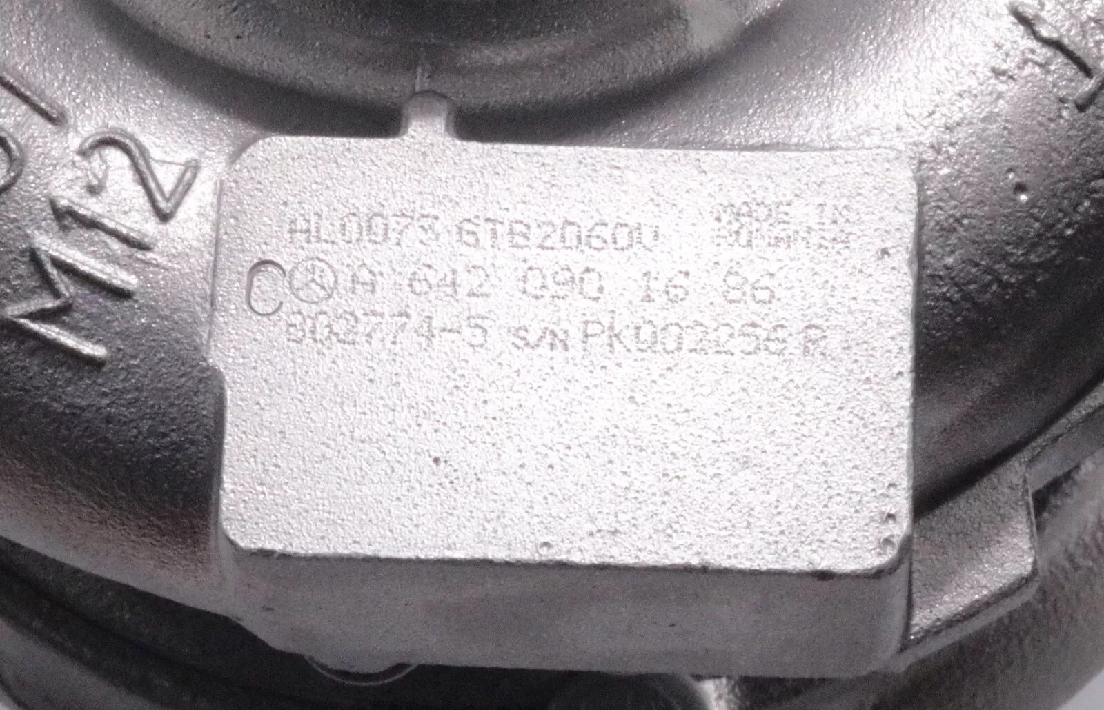 Turbocharger 802774 Mercedes GL M S Class 350 CDI Blue Tec 258HP - 190Kw - Image 5