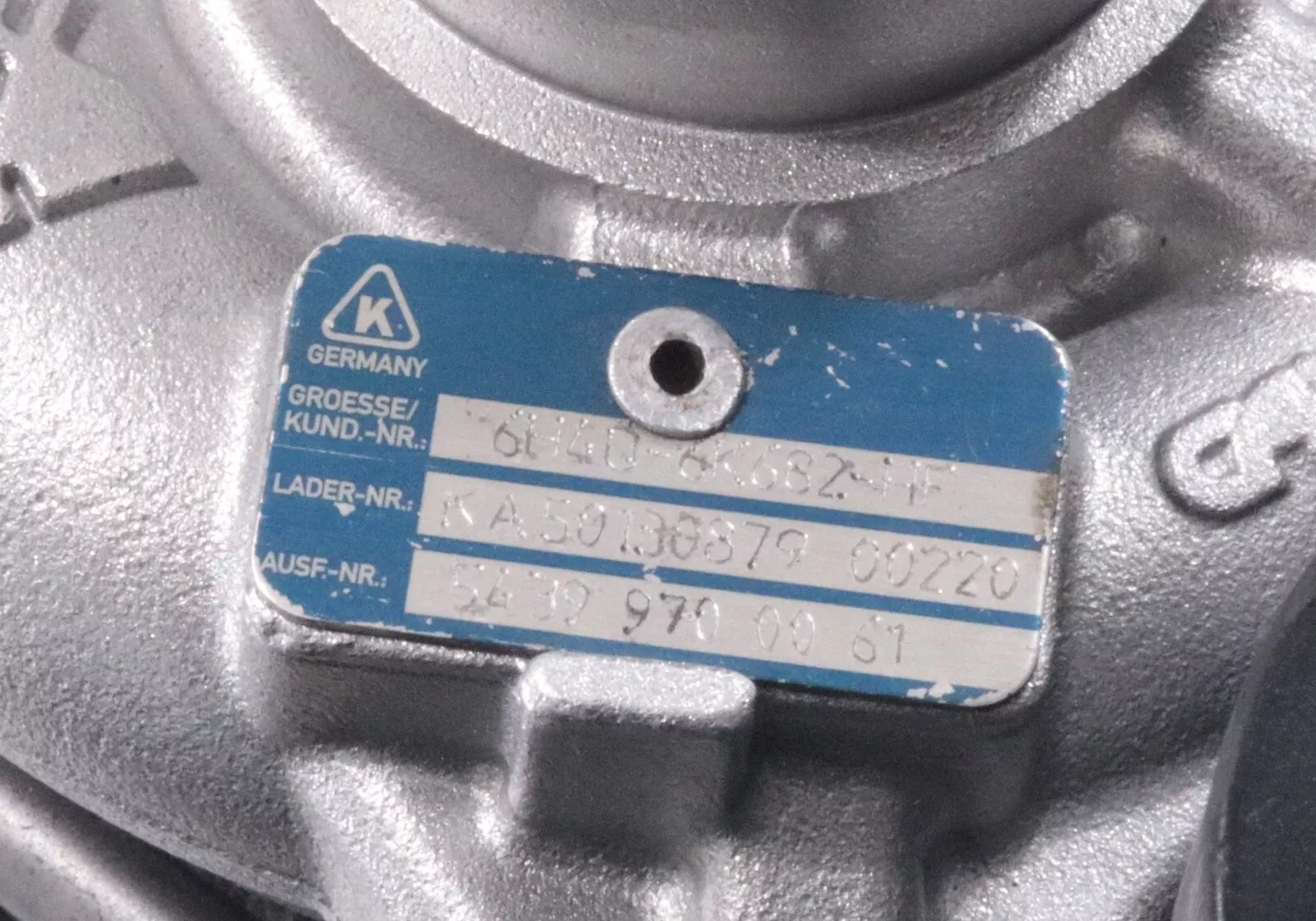 Turbocharger 5439 970 0061 Land-Rover Range Rover Vogue 3.0 TDV8 272HP 200Kw - Image 5