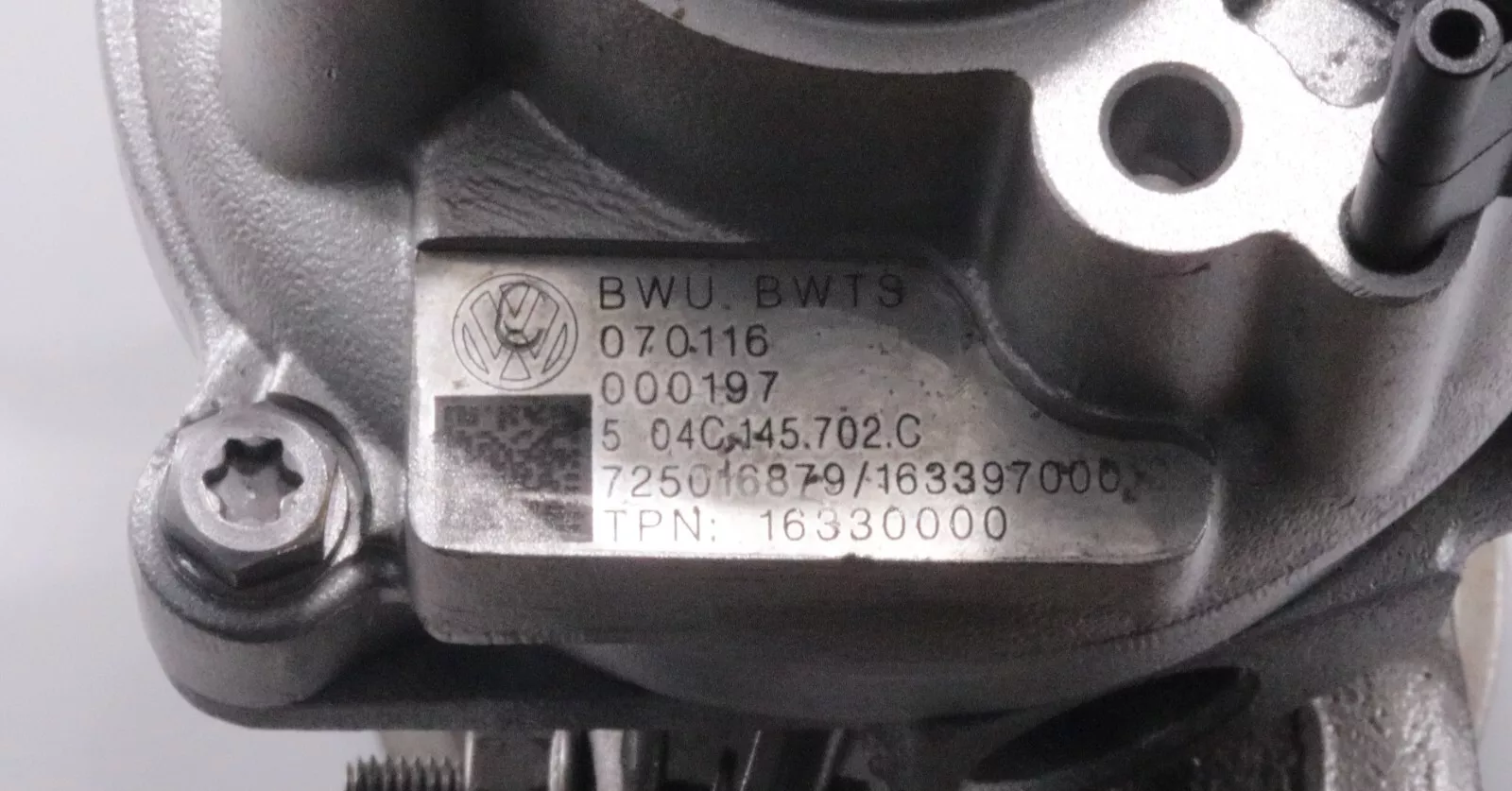 Turbocharger For 1633 970 0001 Volkswagen Golf 1.0 TSI- Turbo - Image 5