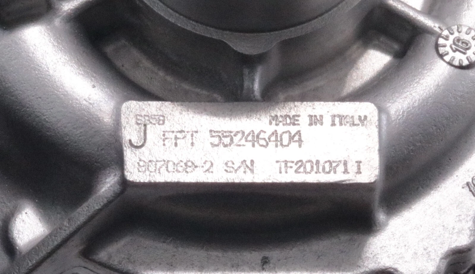 Turbocharger for Alfa-Romeo Fiat Bravo Doblo 1.6 (2008-) 807068 766891 784844 - Image 5