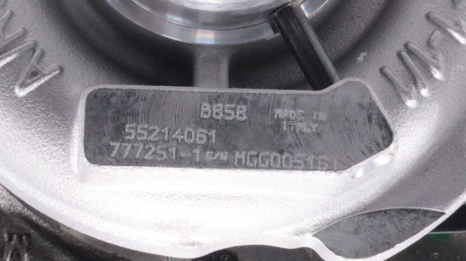 Turbocharger 777251 Alfa-Romeo Fiat Lancia 1.9 JTD 120HP 89Kw 2005- Turbo - Image 5