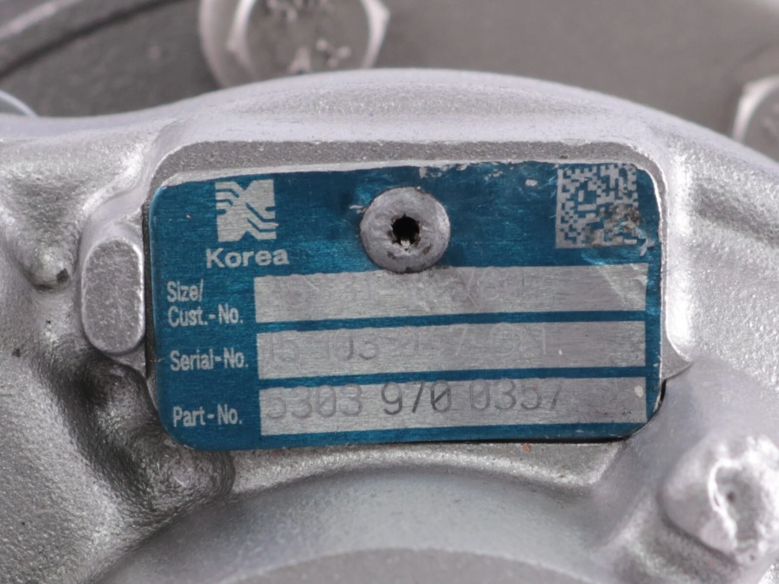Turbocharger 53039700357 Hyundai ix35 Tucson 2.0 CRDi 1995ccm 185HP-136Kw 2010- - Image 3