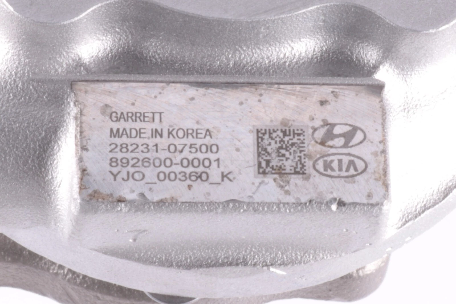 Turbocharger 892600-0001 Hyundai Kia 1.0 T-GDI 100HP-75Kw 2020 Turbo 28231-07500 - Image 5